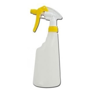 Pulvérisateur COMPLET JAUNE - tête pulv JAUNE + flacon 600ml