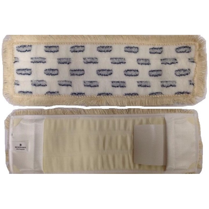 Frange à poches & 1 lien 40cm microfibre cluster 40 x 13 cm