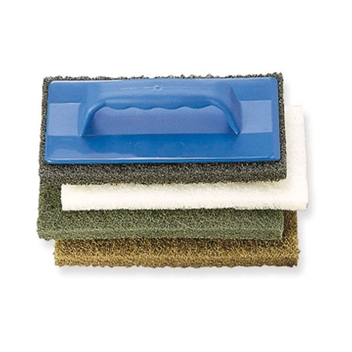 Support pad abrasif manuel