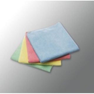 Lavette MicroTuff PLUS rouge - 38x38cm - 1 x 5 unités