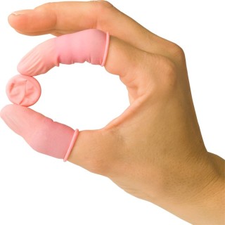 Doigtier latex antistatique