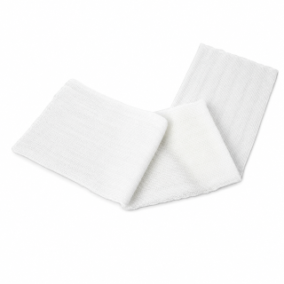 Bandeau de lavage à usage unique  12x42cm blanc 1x50 unités