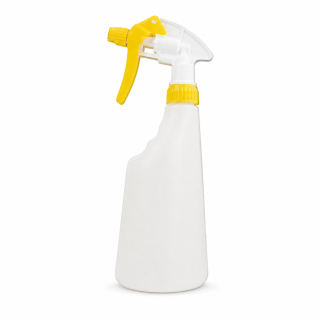 Pulvérisateur COMPLET JAUNE - tête pulv JAUNE + flacon 600ml