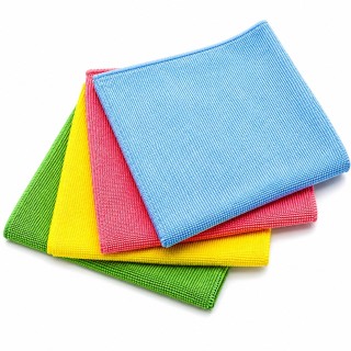 Lavette MicroTuff Lite rouge - 40x40cm - 1 x 10 unités