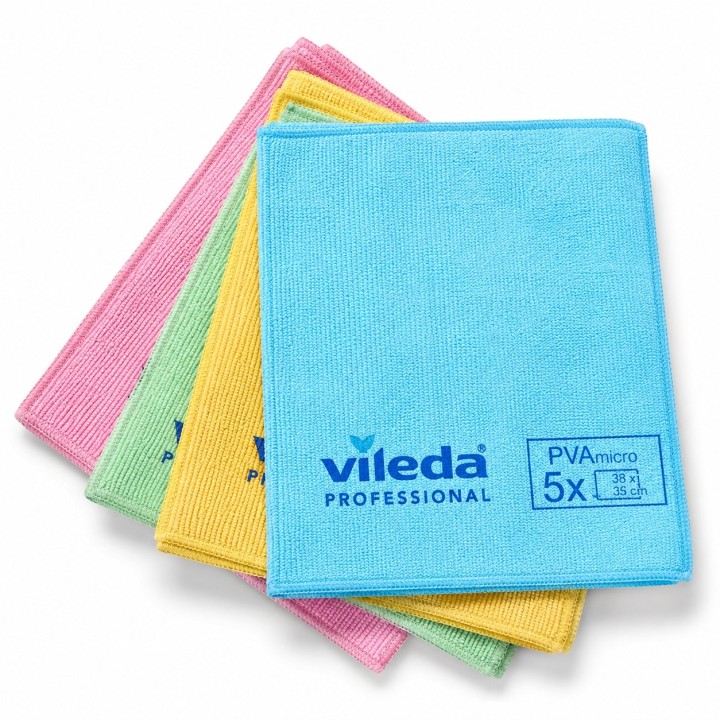 Lavette Evolux bleue - 40x42cm - 1 x 5 unités