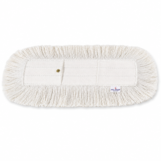 Frange-balai à boutons 100% coton 80cm pour support 370080