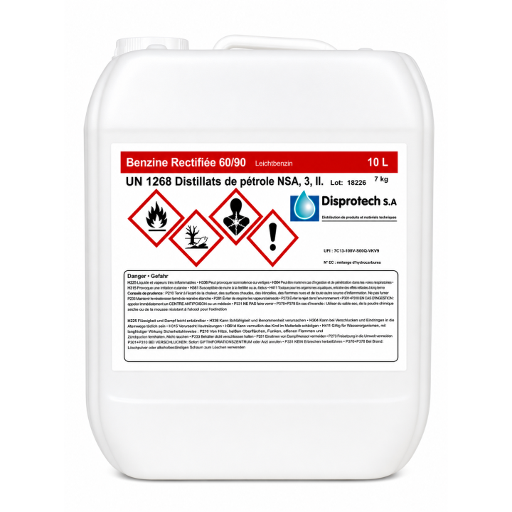 Benzine Fractionnée 60/90