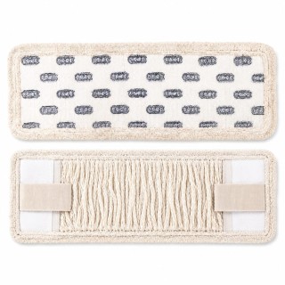 Frange à liens et poches 40cm microfibre cluster 40 x 13 cm