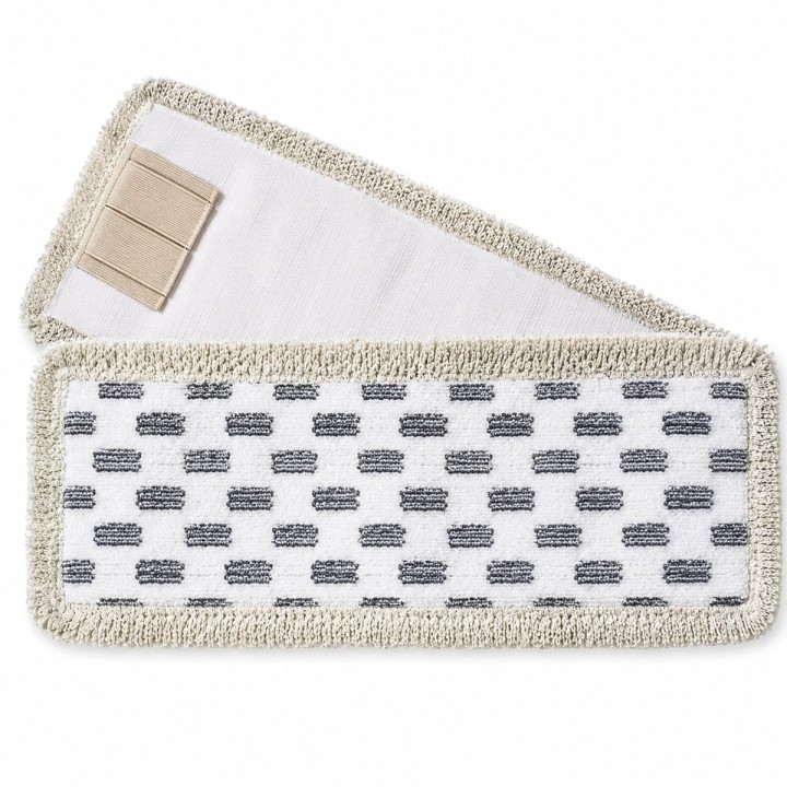 Frange à liens 40 cm microfibre cluster et bouclettes extérieures