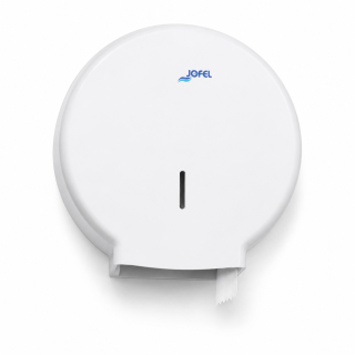 Distributeur papier WC Mini Jumbo ABS blanc