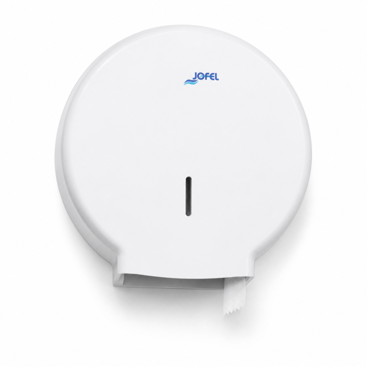 Distributeur papier WC Mini Jumbo ABS blanc