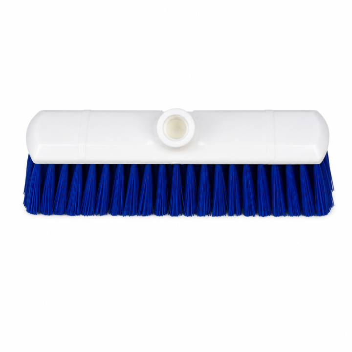 Balai alimentaire bleu souple 38cm S60
