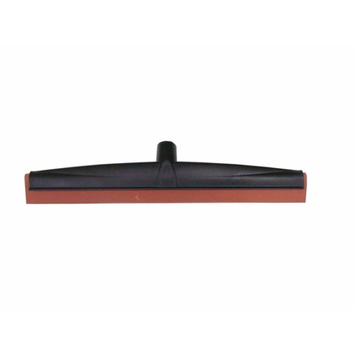 Raclette sol industriel polypro à vis 45 cm mousse rouge