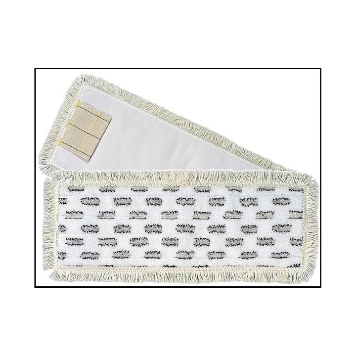 Frange à liens 40 cm microfibre cluster et bouclettes extérieures