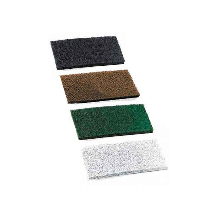 Tampon abrasif VERT  225x140mm  ( paquet de 10 )