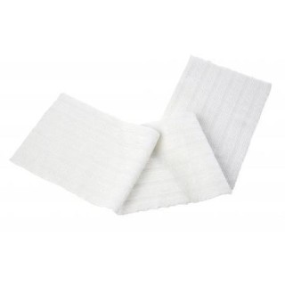 Bandeau de lavage à usage unique  12x42cm blanc 1x50 unités