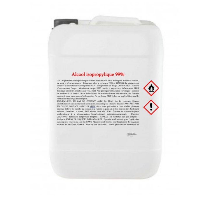 Alcool isopropylique 99%