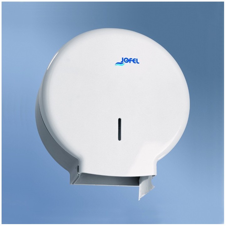 Distributeur papier WC Mini Jumbo ABS blanc